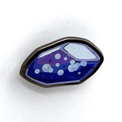 1" Pokemon Waterstone Mini Hard Enamel Pin