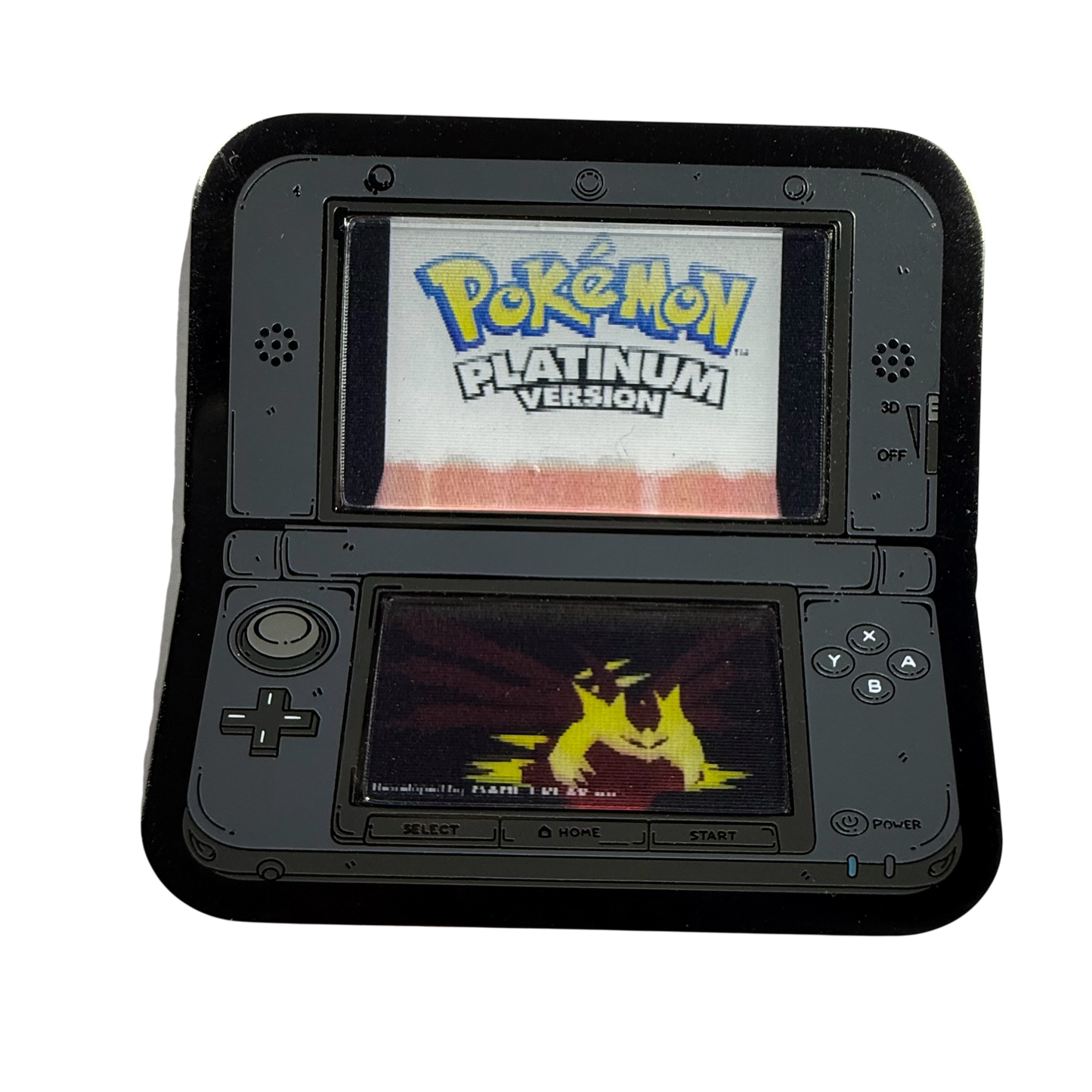 3DS Lenticular Pokemon Platinum Enamel Pin