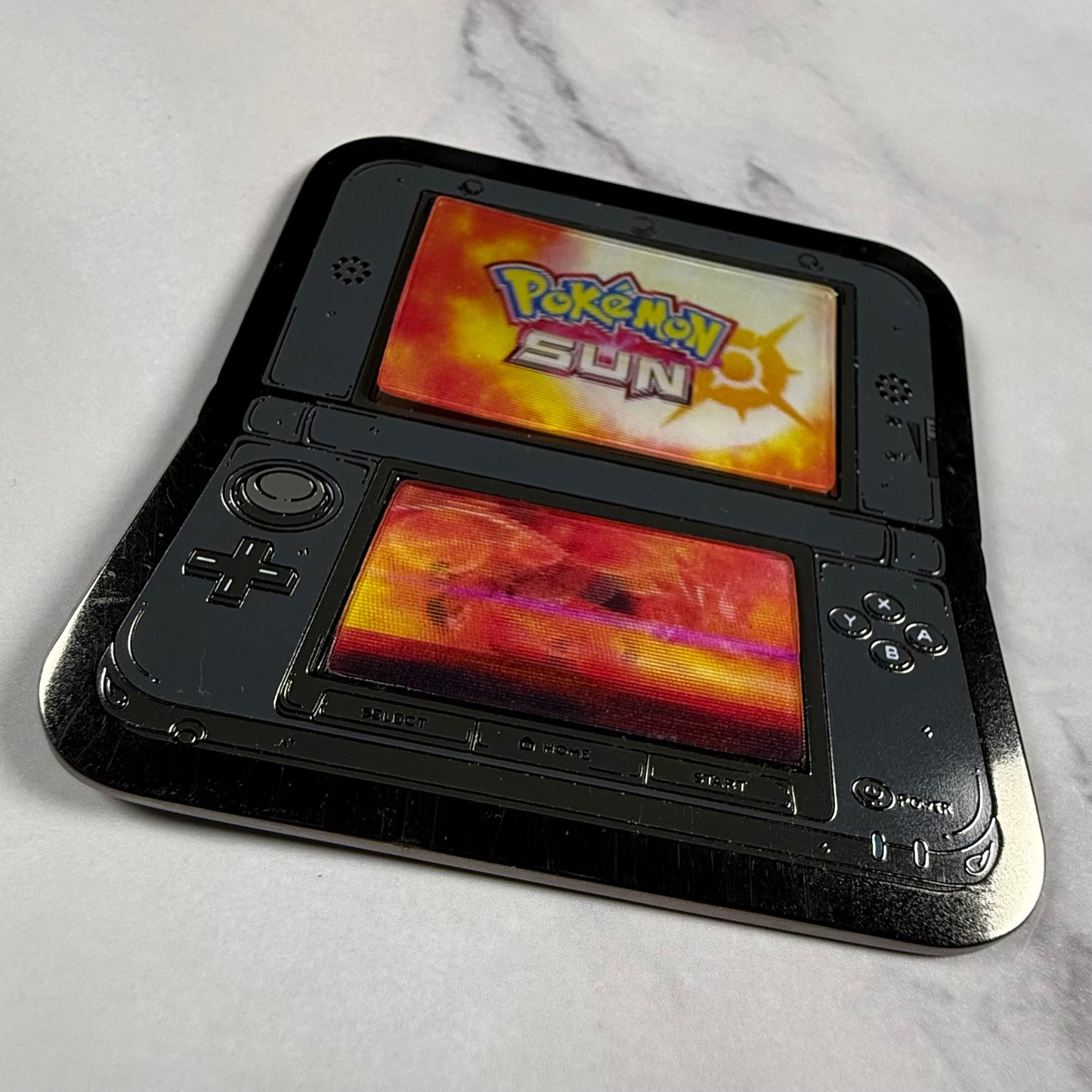3DS Lenticular Pokemon Sun Enamel Pin