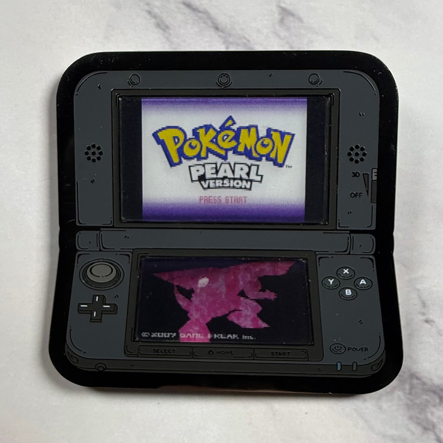 3DS Lenticular Pokemon Pearl Enamel Pin