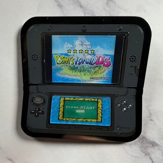 3DS Lenticular Yoshi Island Enamel Pin