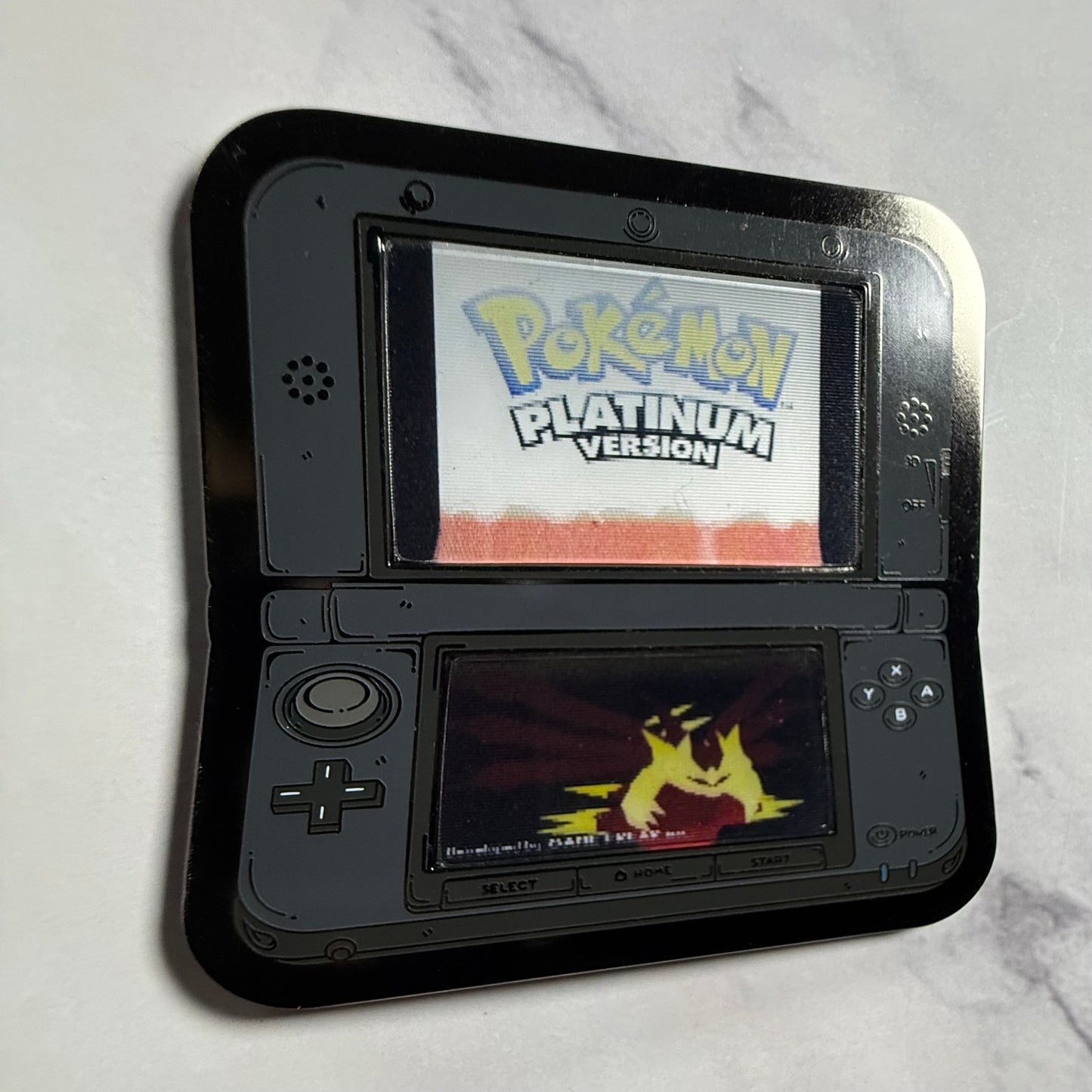 3DS Lenticular Pokemon Platinum Enamel Pin