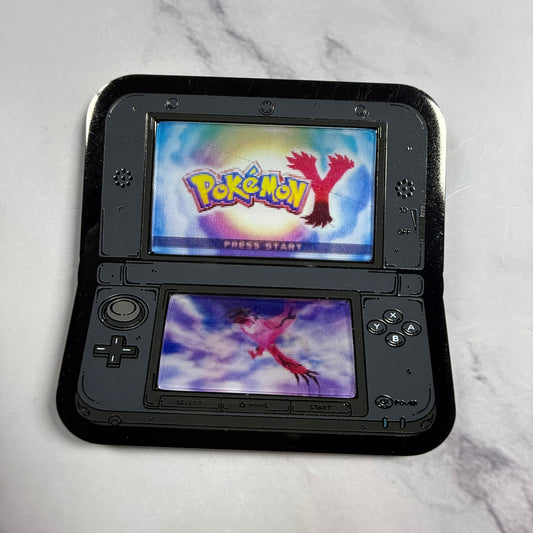 3DS Lenticular Pokemon Y Enamel Pin