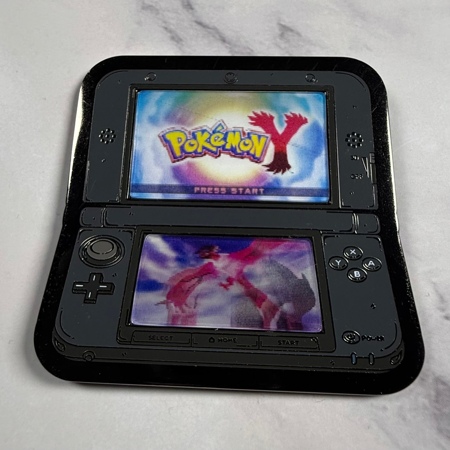 3DS Lenticular Pokemon Y Enamel Pin