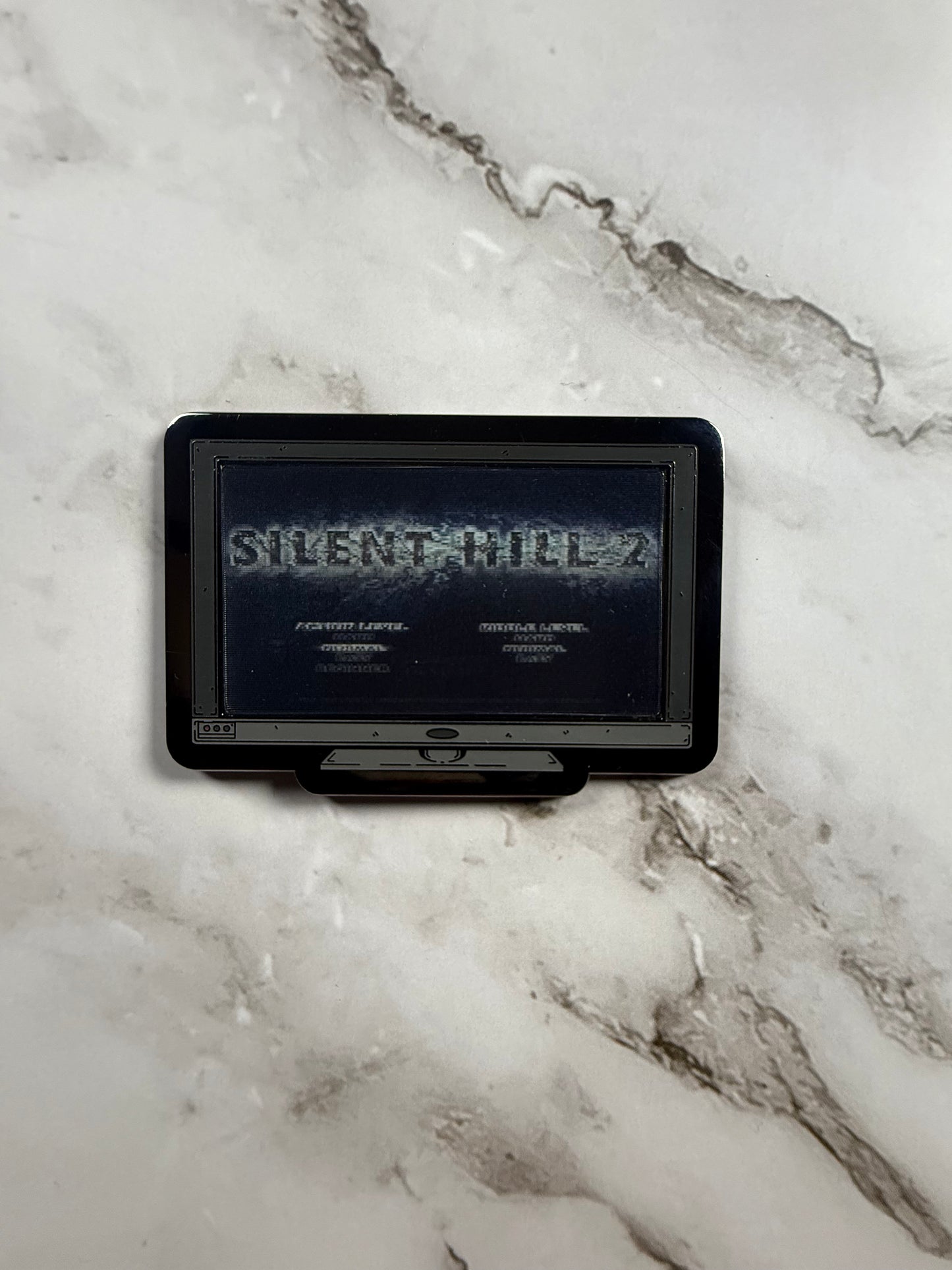 Monitor Lenticular Silent Hill 2 Enamel Pin