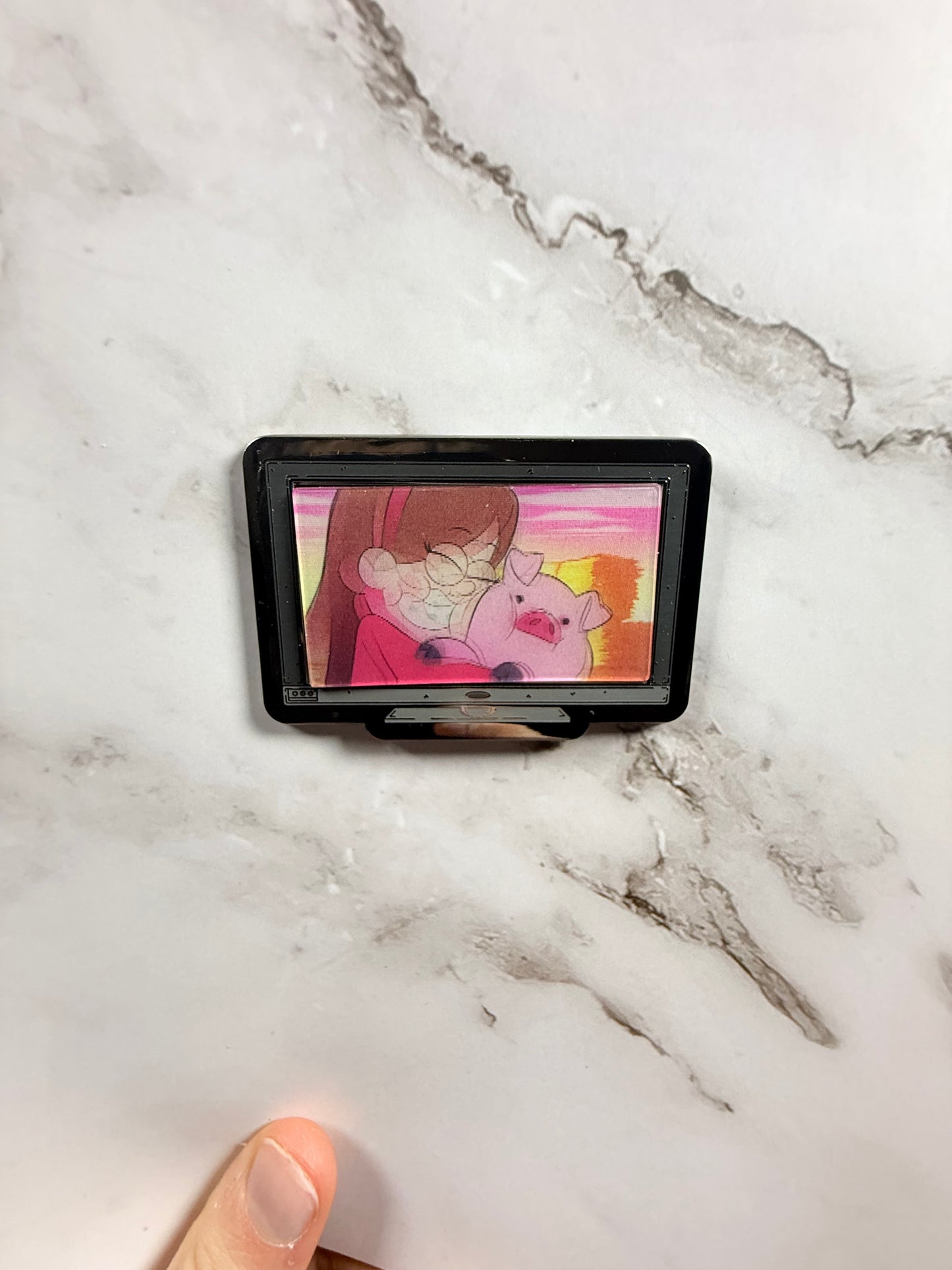 Monitor Lenticular {Gravity Falls} Mabel Enamel Pin