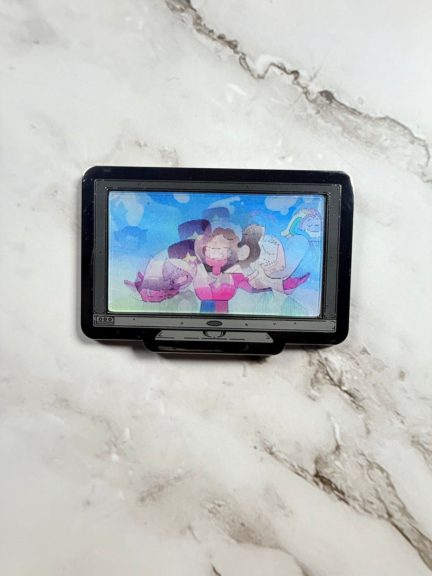 Monitor Lenticular Steven Universe Enamel Pin