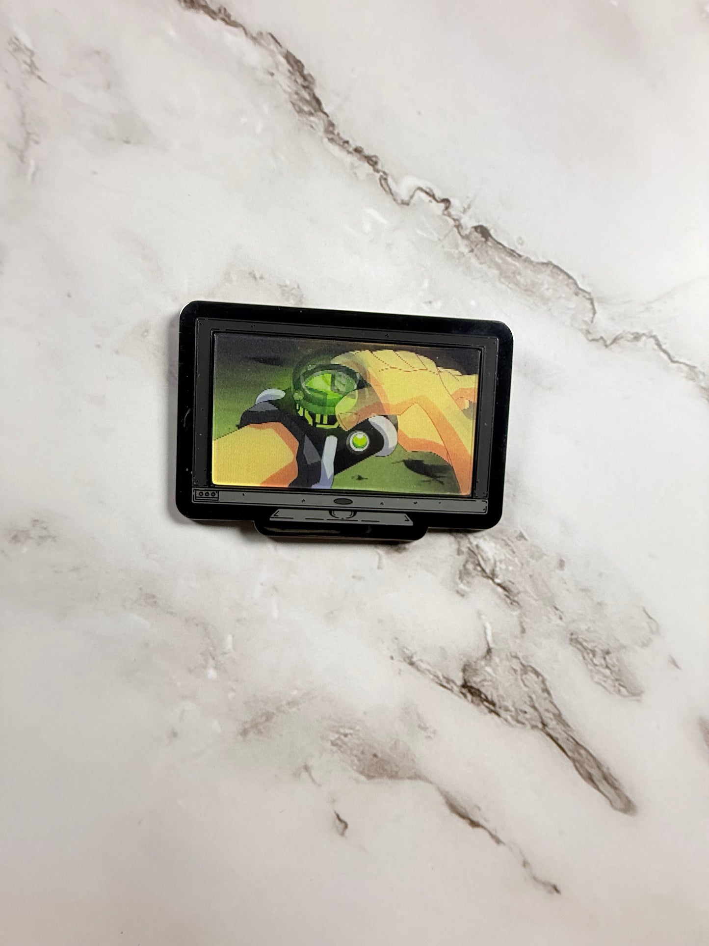 Monitor Lenticular Ben 10 Enamel Pin