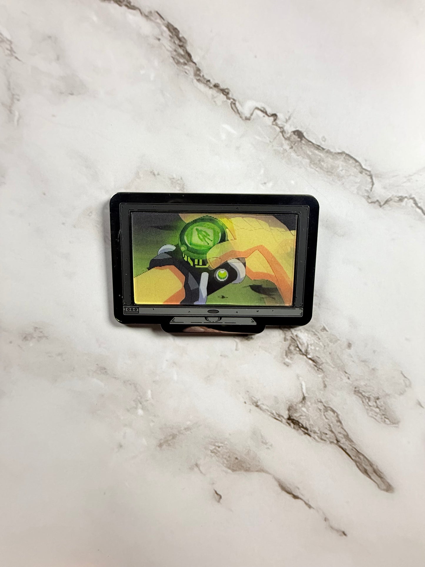 Monitor Lenticular Ben 10 Enamel Pin