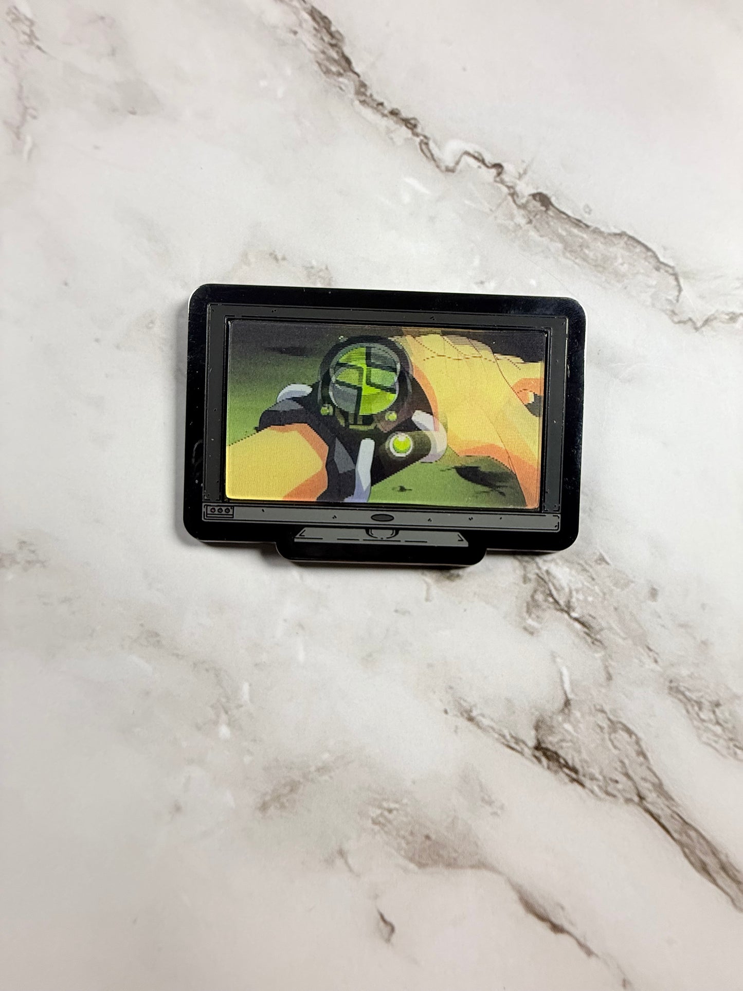 Monitor Lenticular Ben 10 Enamel Pin