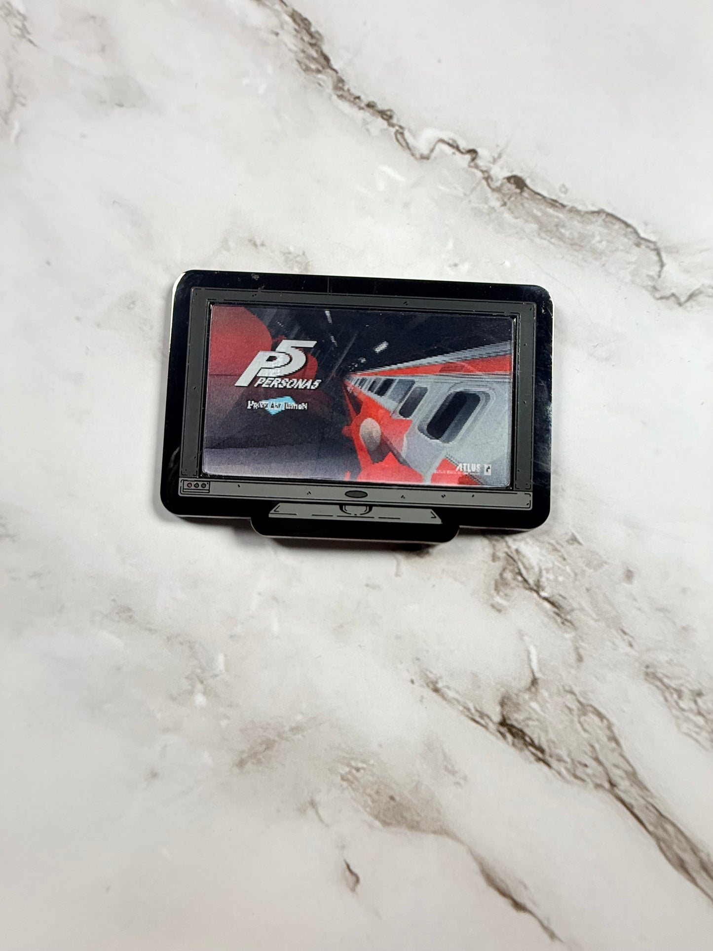 Monitor Lenticular Persona 5 Enamel Pin