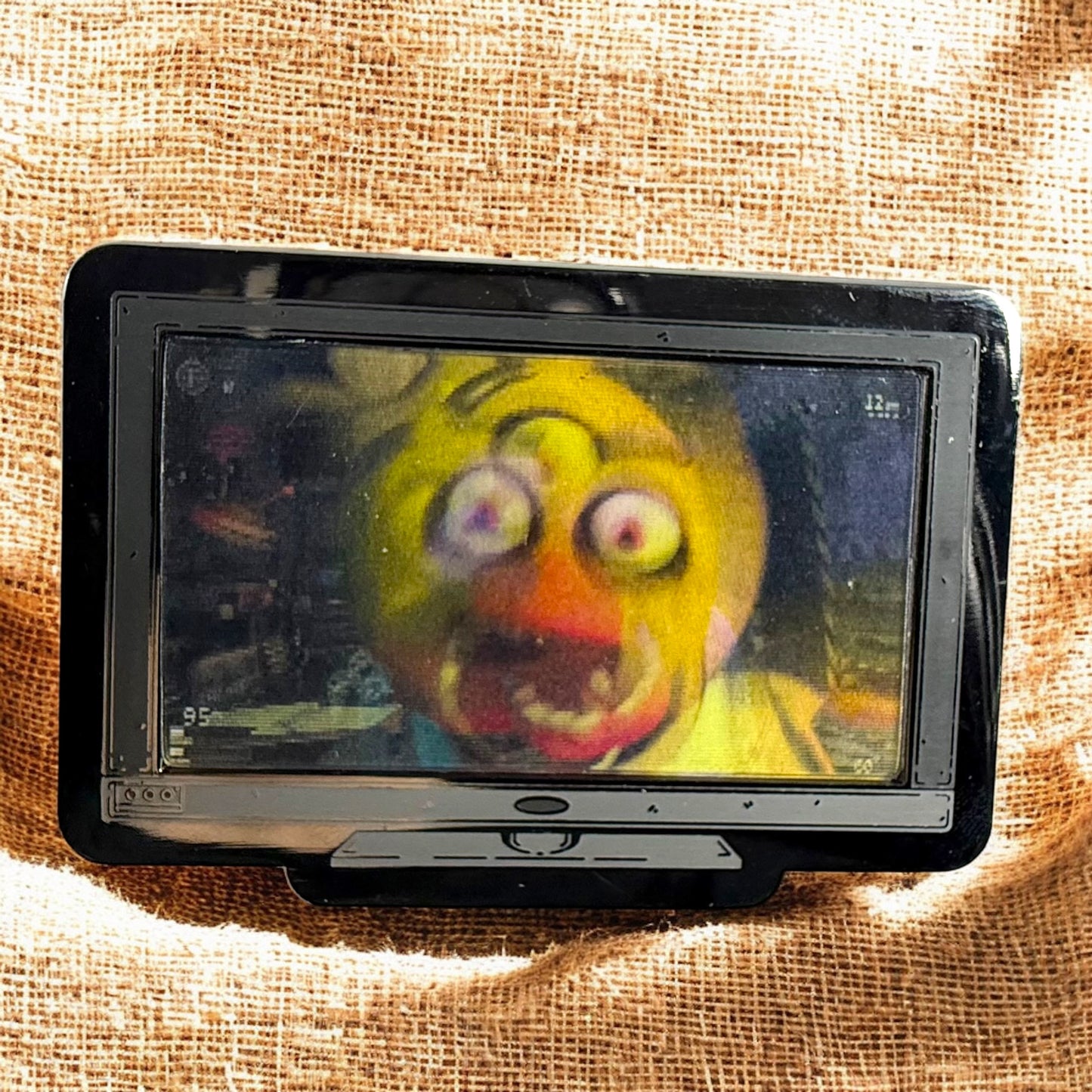 Monitor Lenticular {FNAF} Chika Enamel Pin