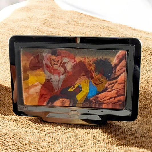 Monitor Lenticular Invincible OmniVsMark Enamel Pin