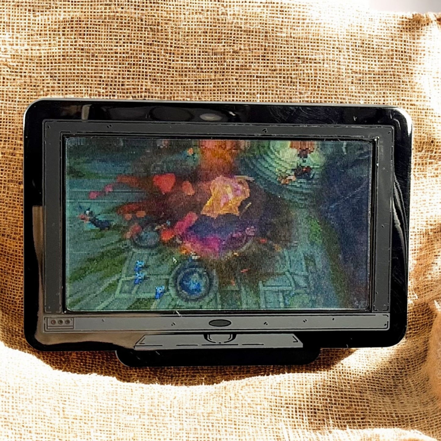 Monitor Lenticular League Of Legends Enamel Pin