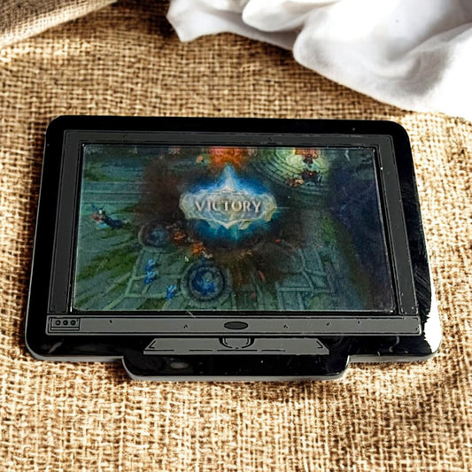 Monitor Lenticular League Of Legends Enamel Pin