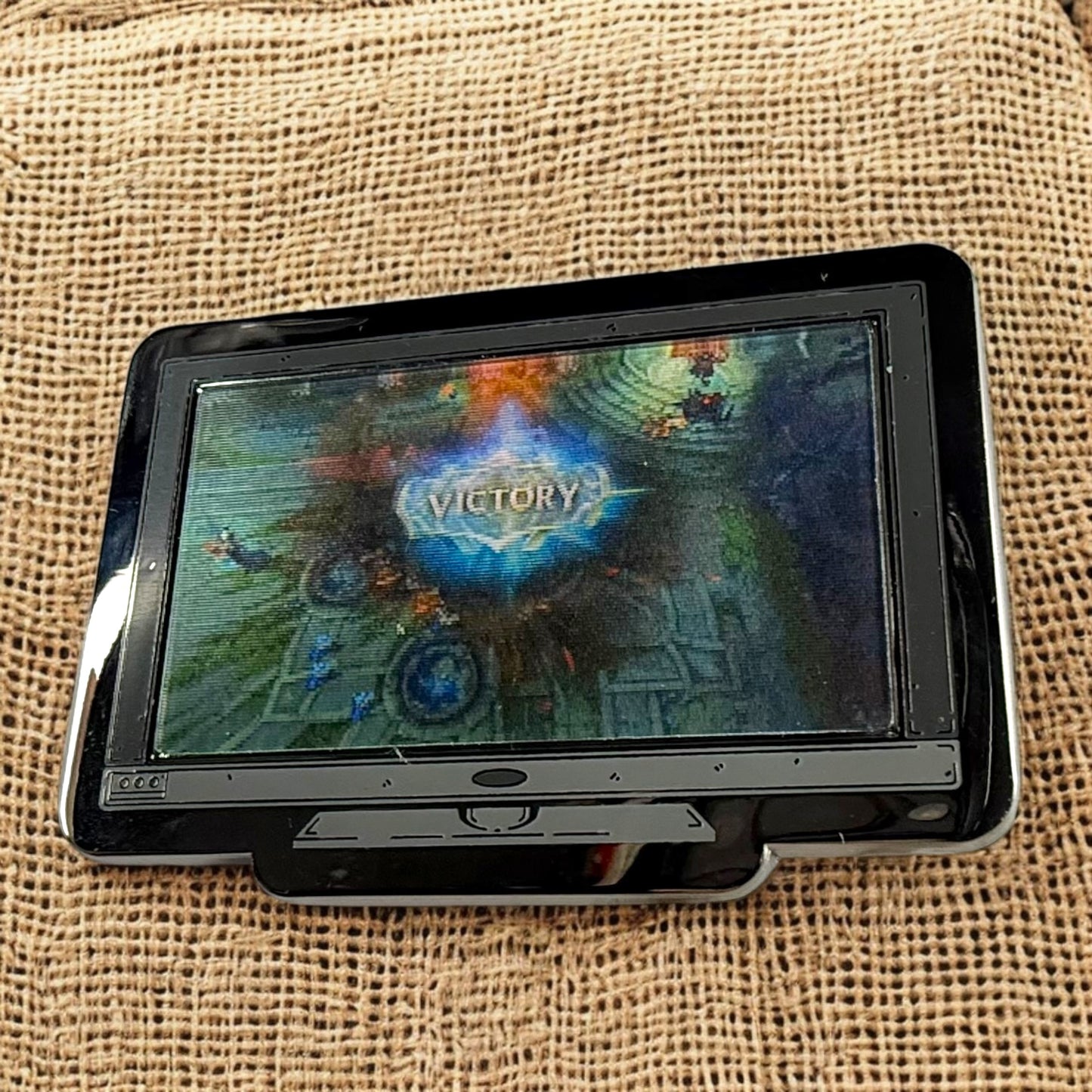 Monitor Lenticular League Of Legends Enamel Pin