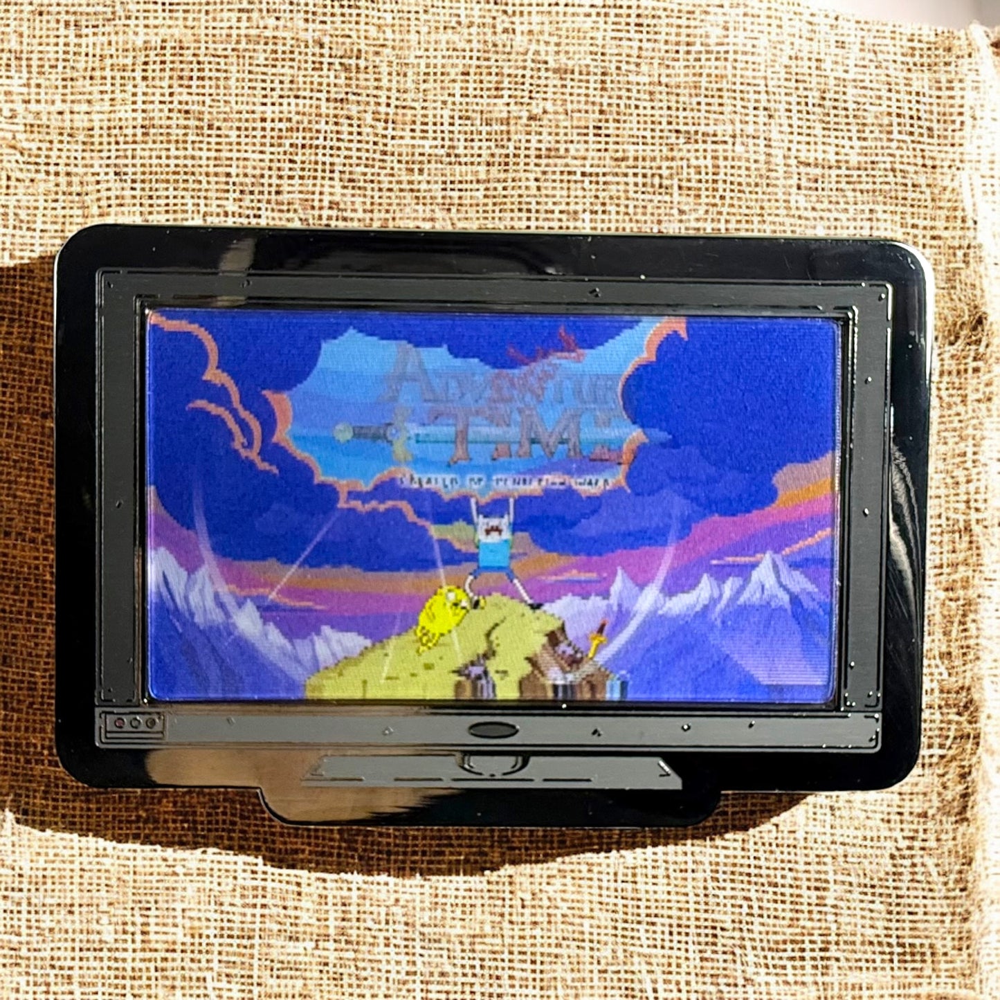 Monitor Lenticular {Adventure Time} Intro Enamel Pin
