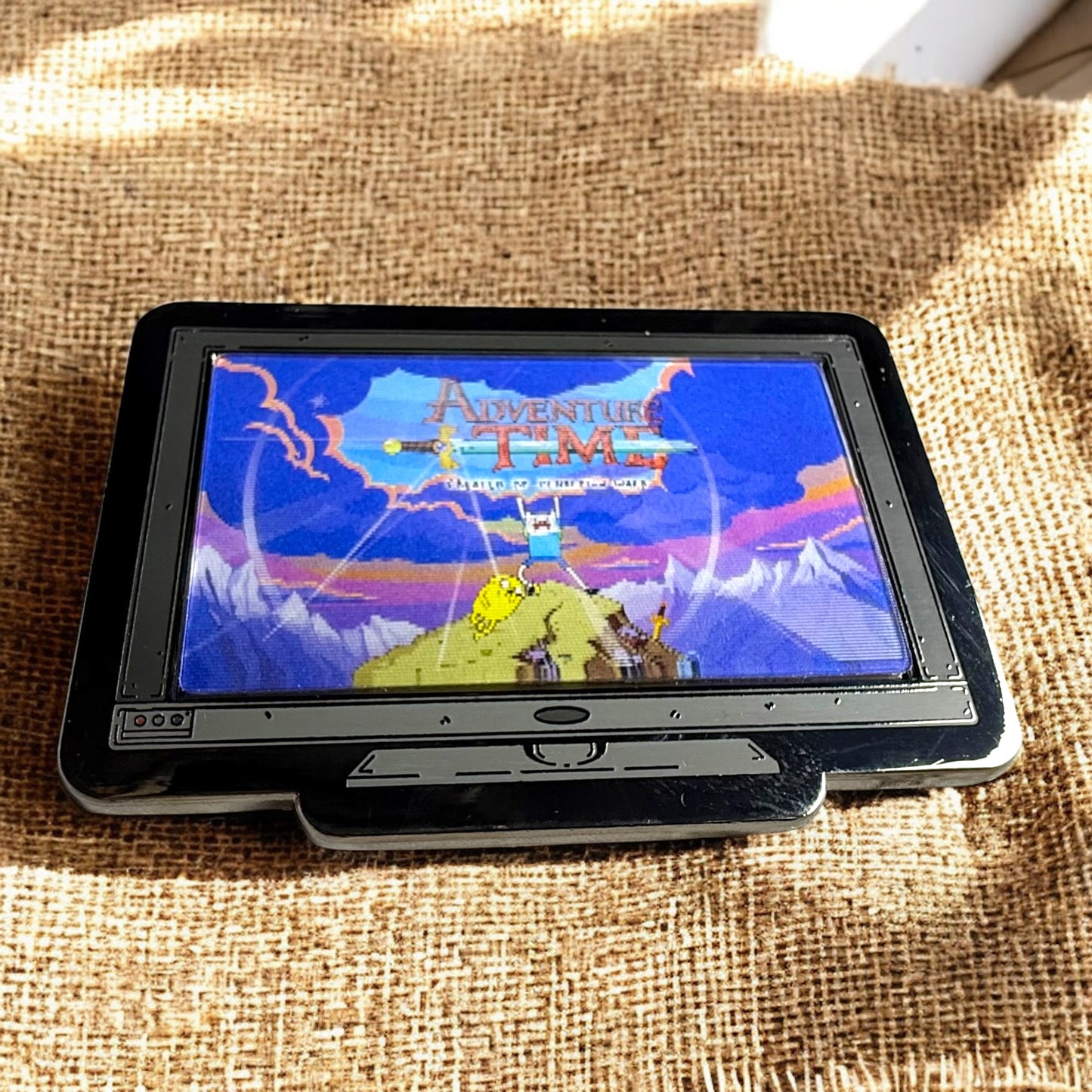 Monitor Lenticular {Adventure Time} Intro Enamel Pin