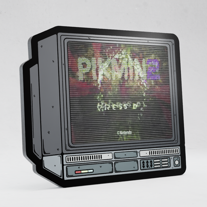 CRTV Lenticular Pikmin 2 Pin