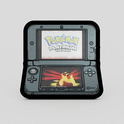 3DS Lenticular  Platinum Enamel Pin