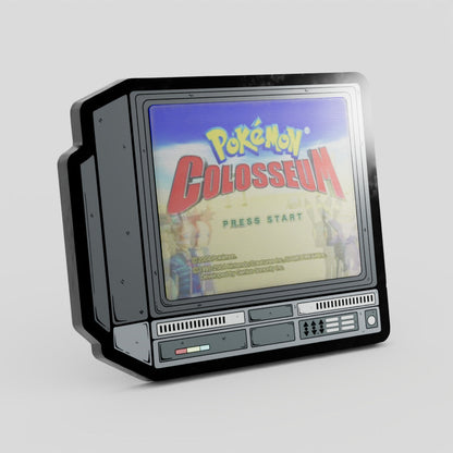 CRTV Lenticular Colosseum Pin