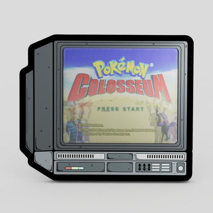 CRTV Lenticular Colosseum Pin
