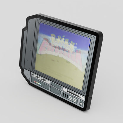 CRTV Lenticular Colosseum Pin