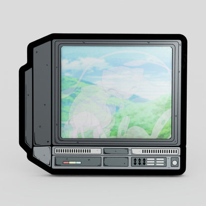 CRTV Lenticular Mew Spin Pin