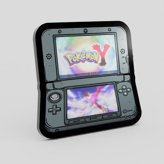 WS-3DS Lenticular Pokemon Y Enamel Pin