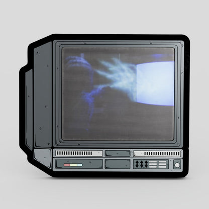 CRTV Lenticular Poltergeist Pin