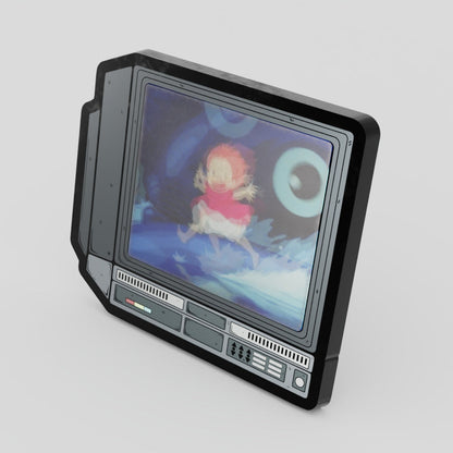 CRTV Lenticular Ponyo Pin