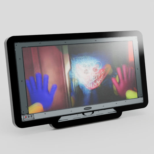 WS-Monitor Lenticular Poppy's Playtime Enamel Pin