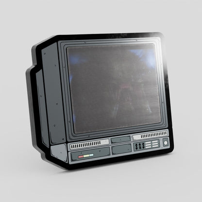 CRTV Lenticular Predator Pin