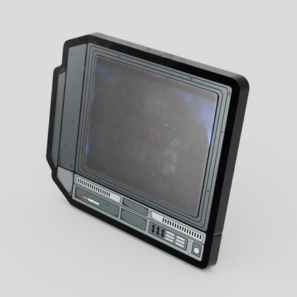 CRTV Lenticular Predator Pin