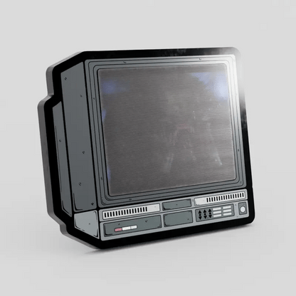 CRTV Lenticular Predator Pin