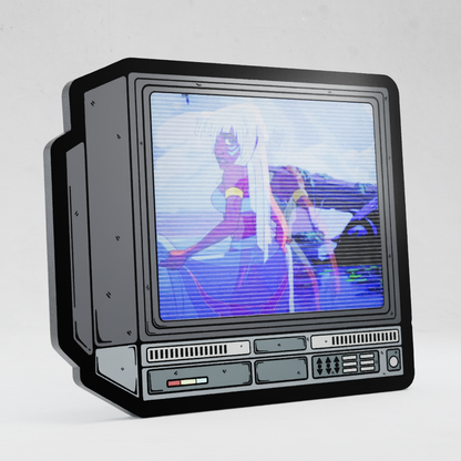 CRTV Lenticular Atlantis Princess Kida Pin
