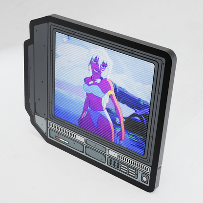 CRTV Lenticular Atlantis Princess Kida Pin