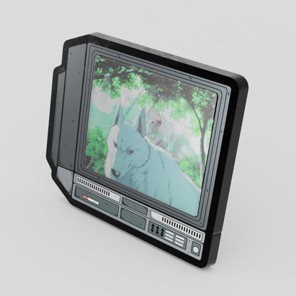 CRTV Lenticular Princess Mononoke Pin