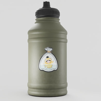 Psyduck Fishbag Vinyl Sticker