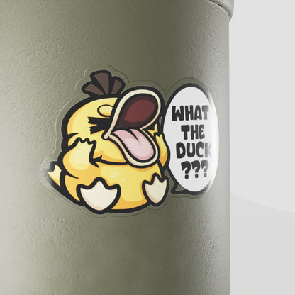 WTD Psyduck Vinyl Sticker