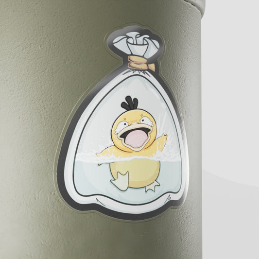 Psyduck Fishbag Vinyl Sticker
