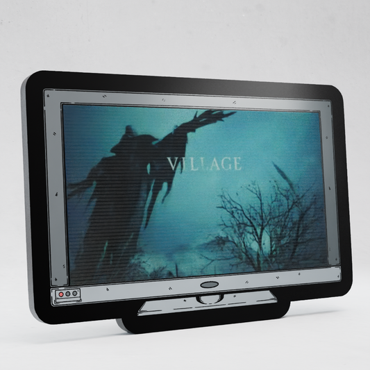 Monitor Lenticular Resident Evil Village Pin