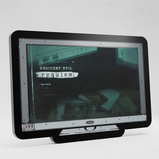 Monitor Lenticular Resident Evil Requiem Pin