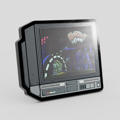 CRTV Lenticular Ratchet and Clank Pin