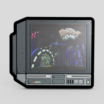 CRTV Lenticular Ratchet and Clank Pin