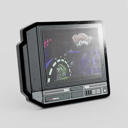 CRTV Lenticular Ratchet and Clank Pin