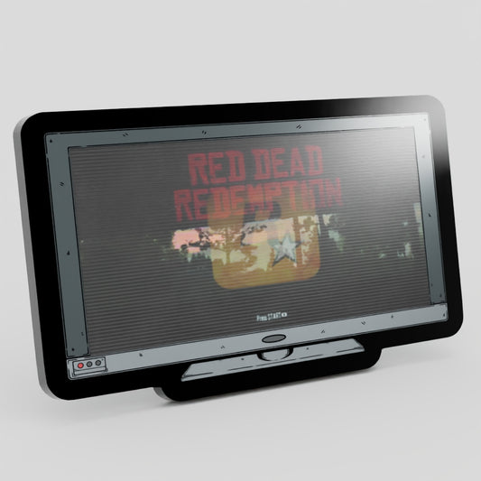 WS-Monitor Lenticular Red Dead Redemption Enamel Pin