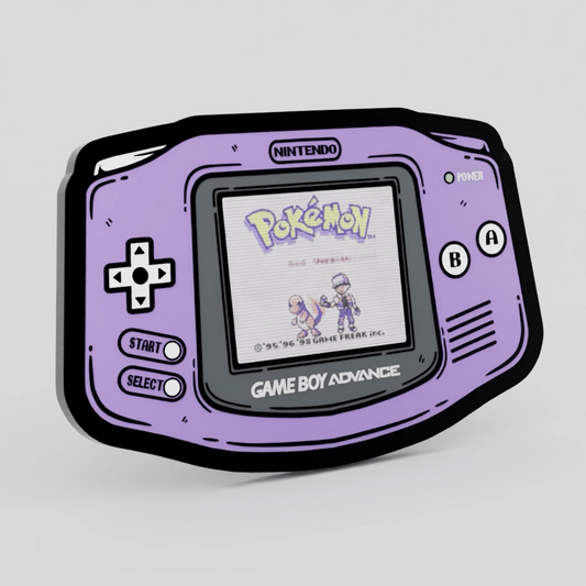 GBA Lenticular Red Enamel Pin