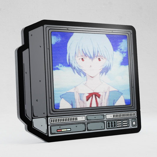 CRTV Lenticular Rei Clap Pin