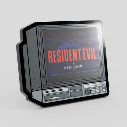 Resident Evil 1 Hard Enamel Lenticular Pin